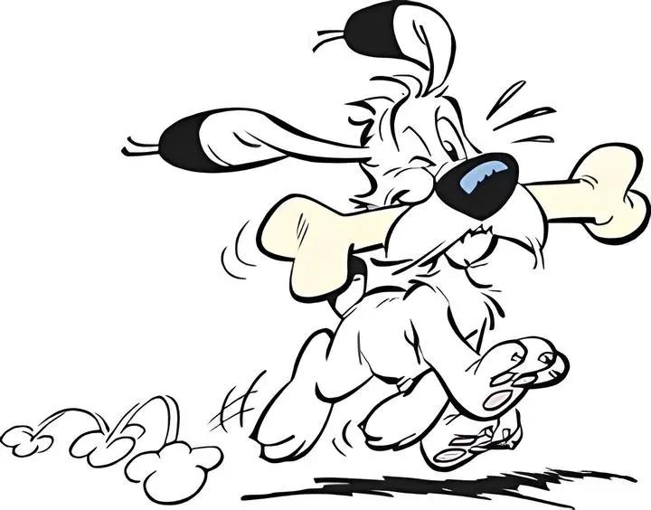 Il Cagnolino di Asterix: Un Amico Fedelissimo